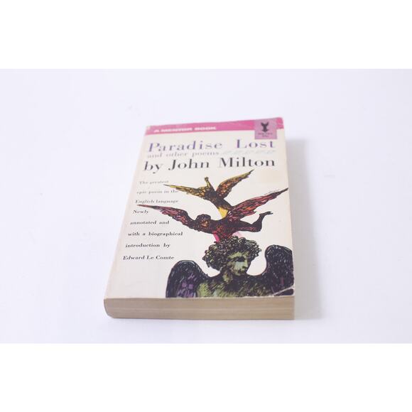 Paradise Lost and Other Poems, John Milton, A Mentor Classic, ~ 250303-WH 43 - Picture 1 of 3